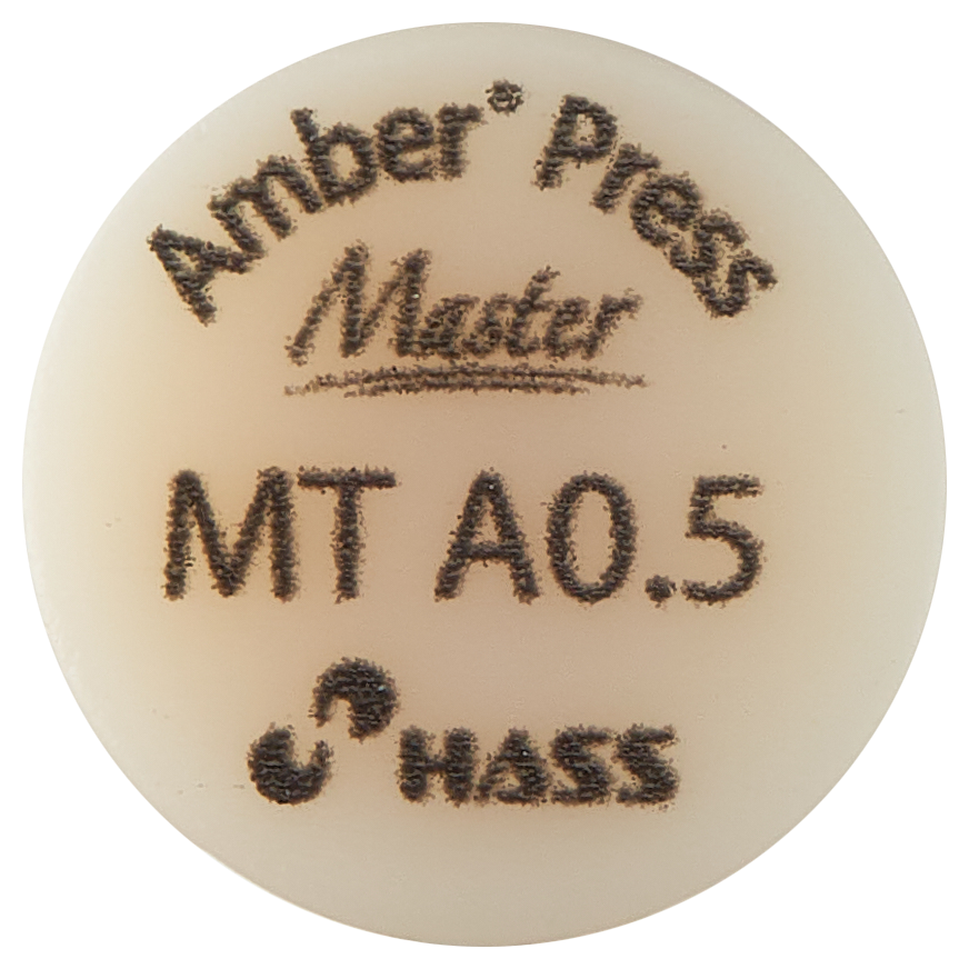 Hass Amber Press Master, MT, 5 ingots, R10