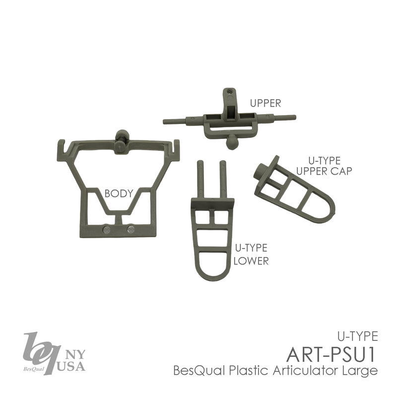 BesQual PS Articulator Large Body with U-Type Attachment - Set