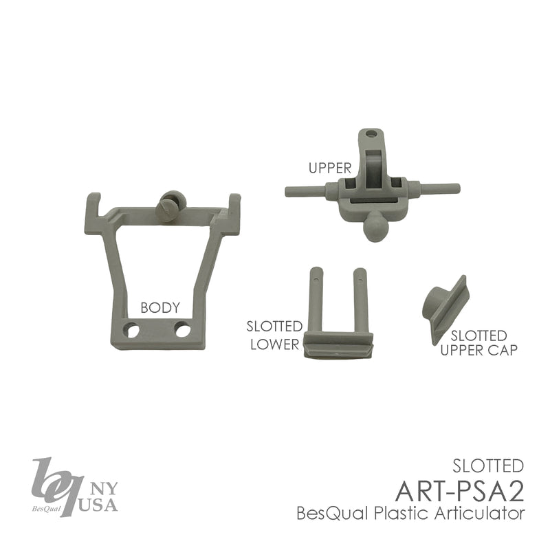 BesQual Plastic Articulator Made of Dural Disposable Plastic - Crown & Bridge Small