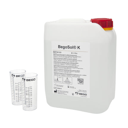 BEGO BegoSol® K Special: Mixing liquid, (Frost Sensitive) 5 liters