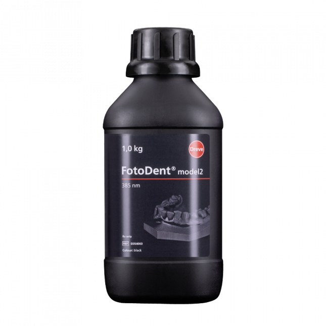 Dreve - FotoDent® model2 385 nm - 1.0kg Bottle, Black