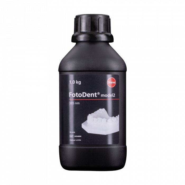 Dreve - FotoDent® model2 385 nm - 1.0kg Bottle, White SALE EXP 11/24 ONLY 1 AVAILABLE