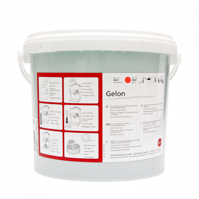 Dreve - Gelon - 6 kg Bucket Color: Transparent