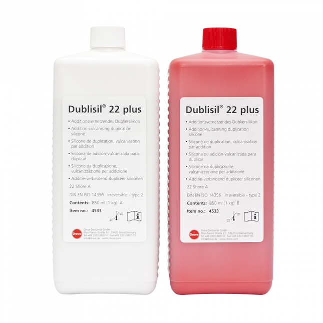 Dreve Dublisil® 22 plus -2 x 850 ml (1kg) Bottles
