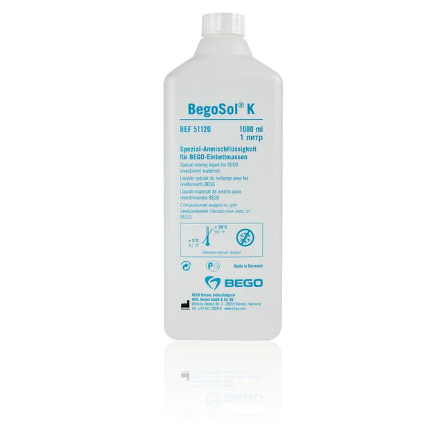 BEGO BegoSol® K Special: Mixing liquid, (Frost Sensitive) 1 liter