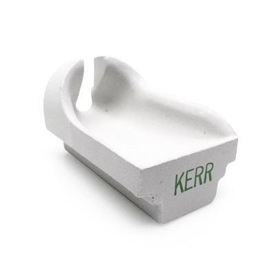 Kerr Zircon Alumina Crucible, white, 30 dwt