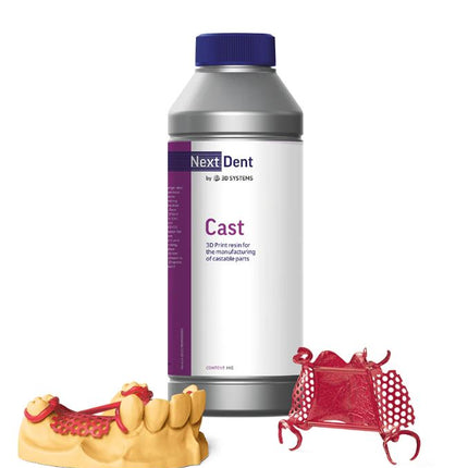 Amann Girrbach NextDent Cast / Purple, 1kg for Partial Dentures