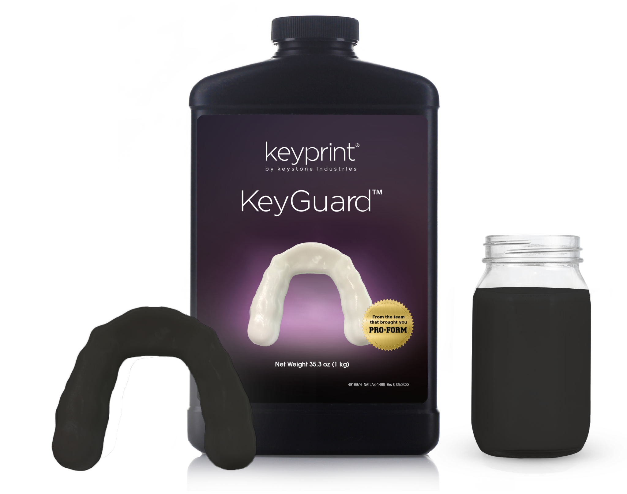 Keystone KeyGuard Black 1kg – Garland Dental Services