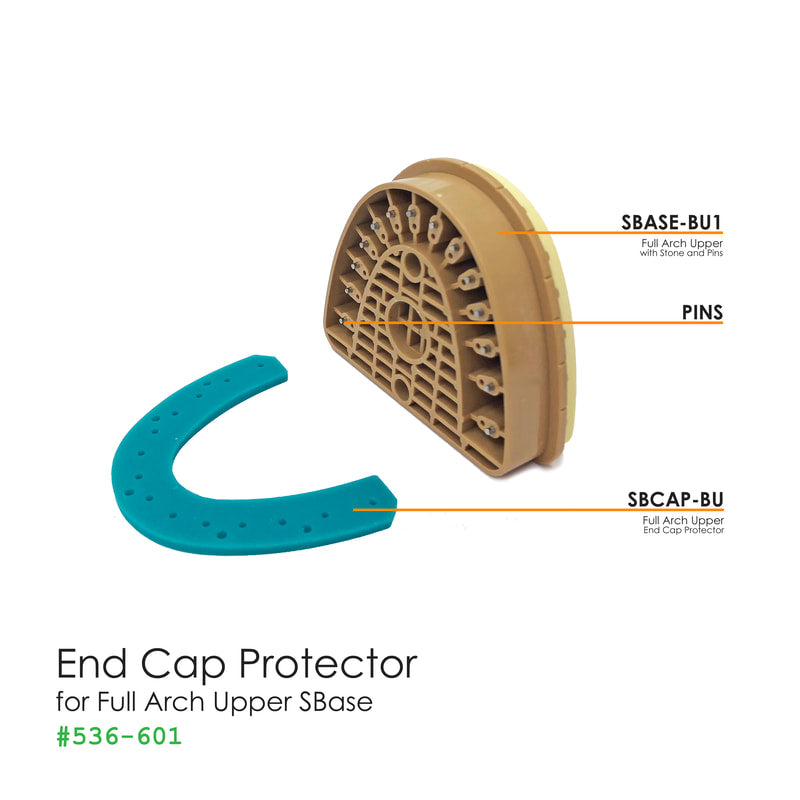 BesQual Silicone SBase End Cap Protector 10 pk - Full Arch Upper ...