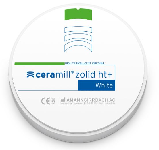 Zolid HT+  - Highly Translucent Zirconium Oxide