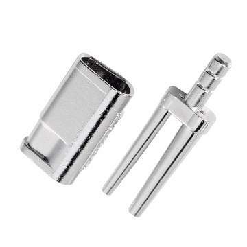 Renfert Bi V-Pin Model Pin w- Metal Sleeve, 100 pack