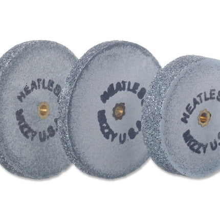 Keystone Mizzy Heatless Wheels - #10 Gray  3-16" x 5-8"  - Box of 50