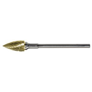 MasterCut 1-4” (6.3mm) Dia. - Regular Cut - PowerT - Hand Piece Carbide Bur