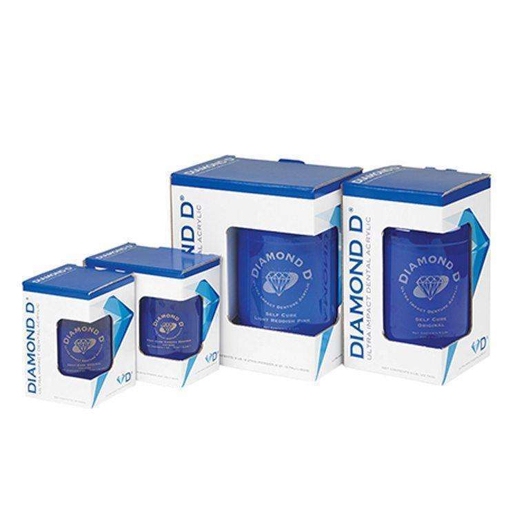 Keystone Diamond D® Heat Cure Powder & Liquid, 1 lb powder & 8 oz liquid, Light